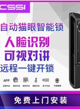 ICCSSI艾栖指纹锁家用防盗门电子锁人脸识别密码锁智能门锁YX-Pro