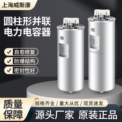 上海威斯康圆柱形并联电力电容器