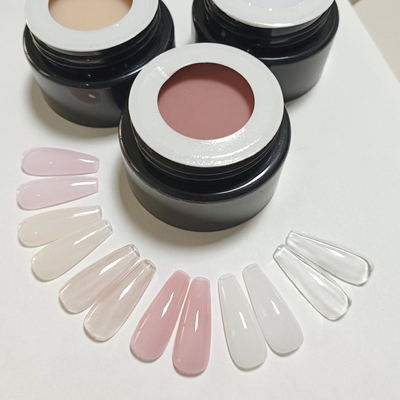 埃拉诺建构延长底胶新手快速塑形加固裸透打底色五合一适合软薄甲