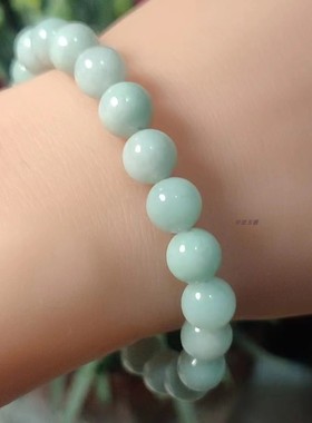 翡翠时尚冰润天然圆珠