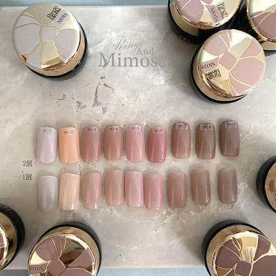 【RM Maru M组】裸门肌美色半透裸色系显白温柔闪闪贵妇光疗胶体