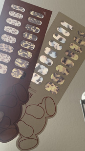 【独家贴纸】Rily秋冬快乐蛋白玳瑁琥珀玳瑁奶茶豹纹时髦点点玳瑁