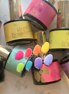 【RM Maru奶玻璃硬糖】透明感和光感满溢的熟成糖果韩系光疗胶