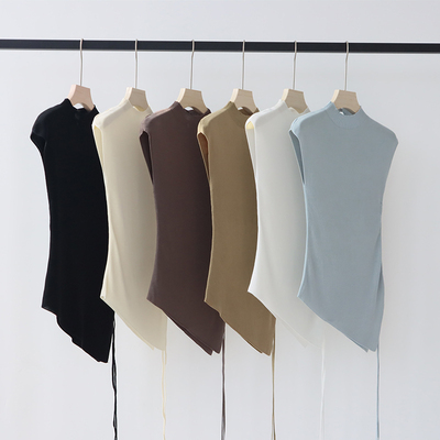 修身显瘦夏季薄款打底衫半高领