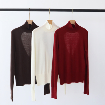 针织衫上衣秋冬穿搭设计感露背