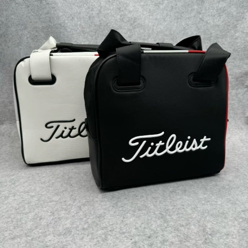 新款高尔夫手包手提包手拎包单肩包简约时尚斜挎包小方包PU大空间