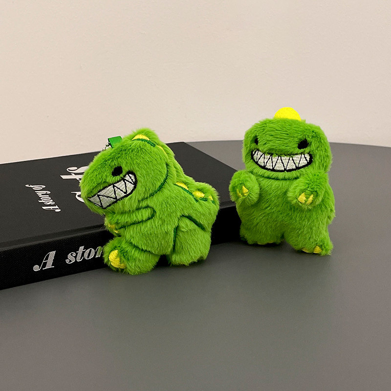 【Kekele】尝试一个新look 绿色表情恐龙 配饰推荐,节庆用品/礼品,钥匙链,淘宝优惠券,粉丝福利购,淘宝优惠卷