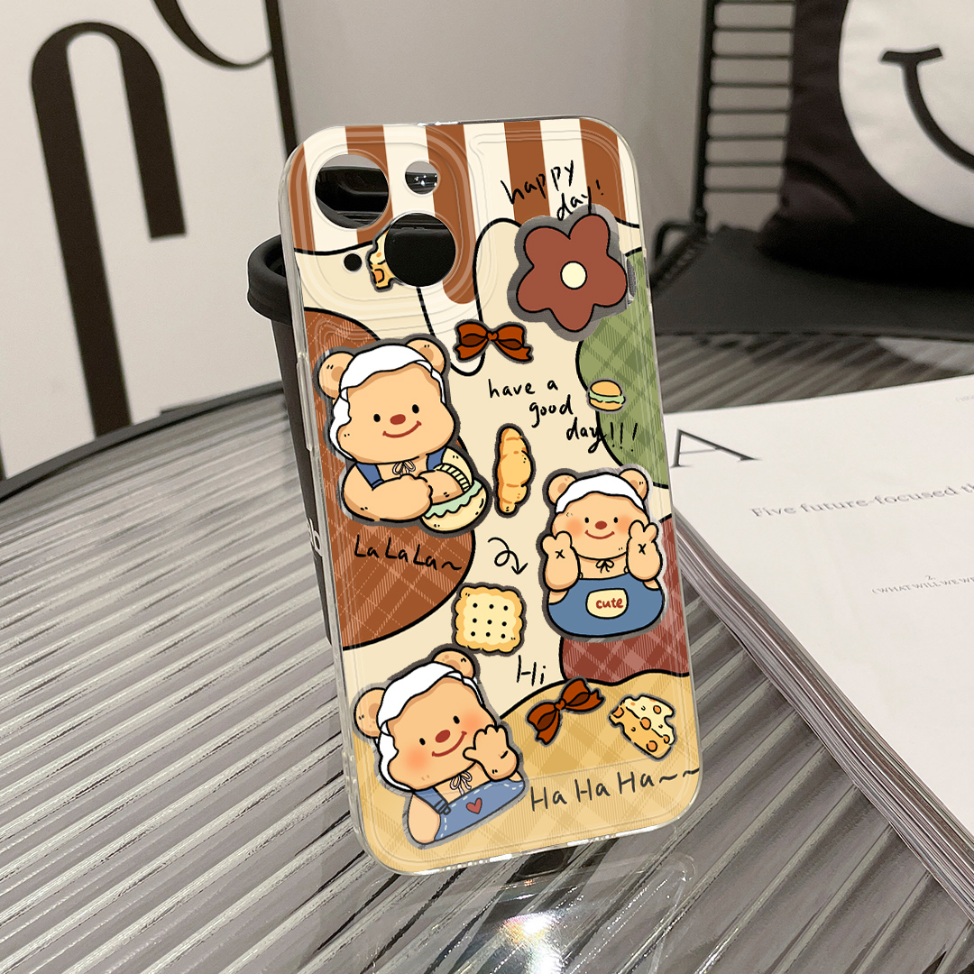 小黄黄12适用华为pura70苹果iphone16promax小米15透明mate60新款opporeno13硅胶vivox100荣耀magic6手机壳14