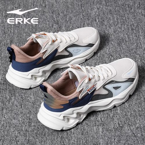 鸿星尔克男士轻便透气运动休闲鞋