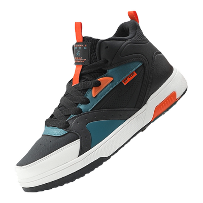 鸿星尔克男士加绒加厚休闲板鞋