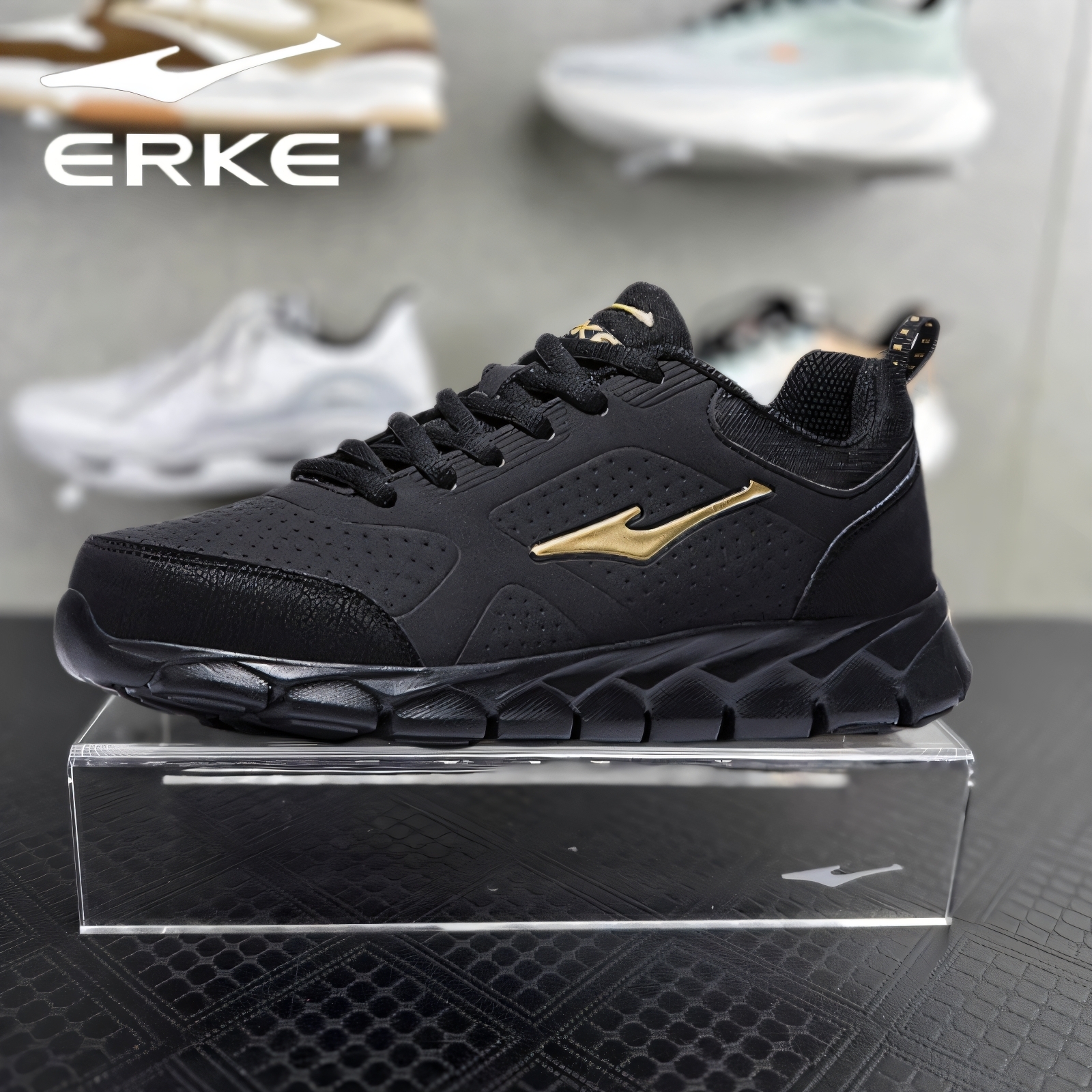 鸿星尔克跑步男运动鞋