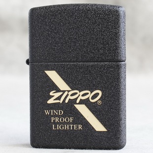 zipp煤油ziopp打火机ziip正品 zippo芝宝zoop正版 黑裂漆雕刻标记