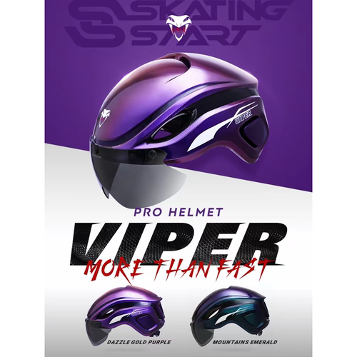 滑启VIPER头盔速滑成人儿童轮滑板车旱冰溜冰鞋平衡车自行车头盔