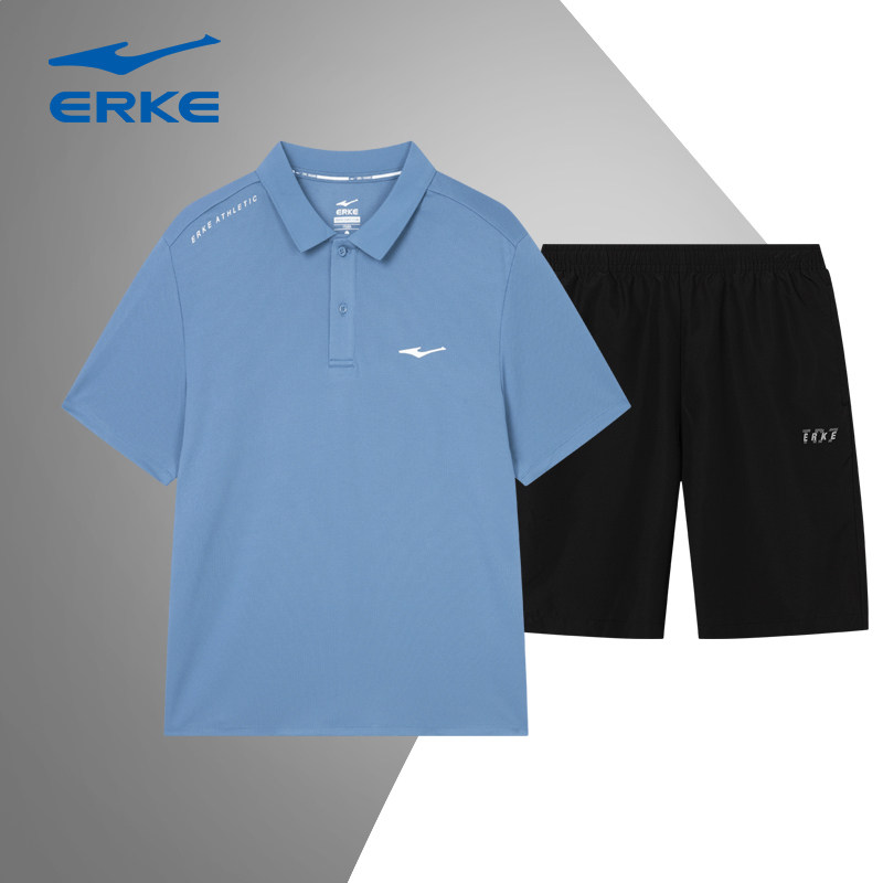 鸿星尔克运动套装男2026冬季新款官方旗舰正品男士短裤短袖两件套,运动服/休闲服装,运动套装,淘宝优惠券,粉丝福利购,淘宝优惠卷