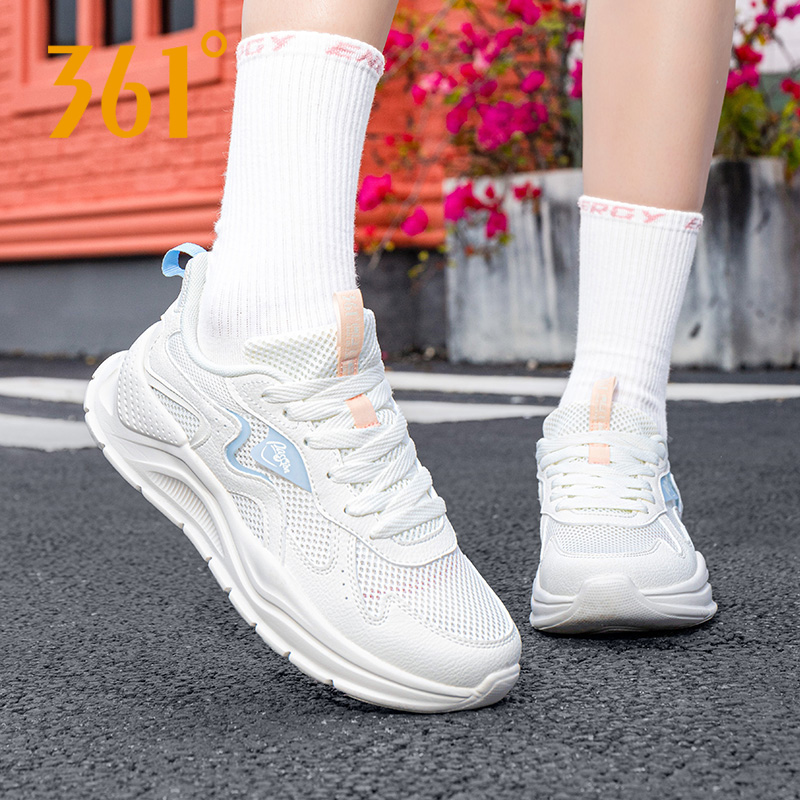 361跑步鞋透气运动鞋女网面361
