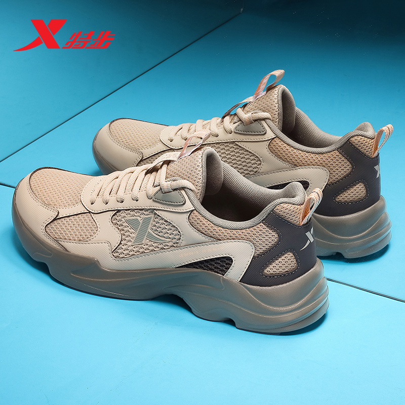 男运动鞋休闲鞋特步老爹鞋