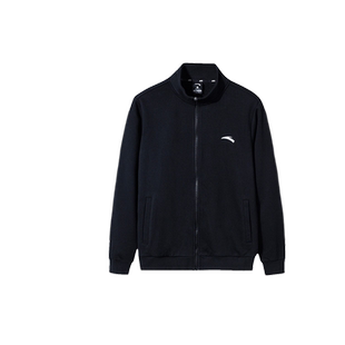 安踏运动外套男款2026夏季新款开衫立领针织运动上衣休闲夹克男装