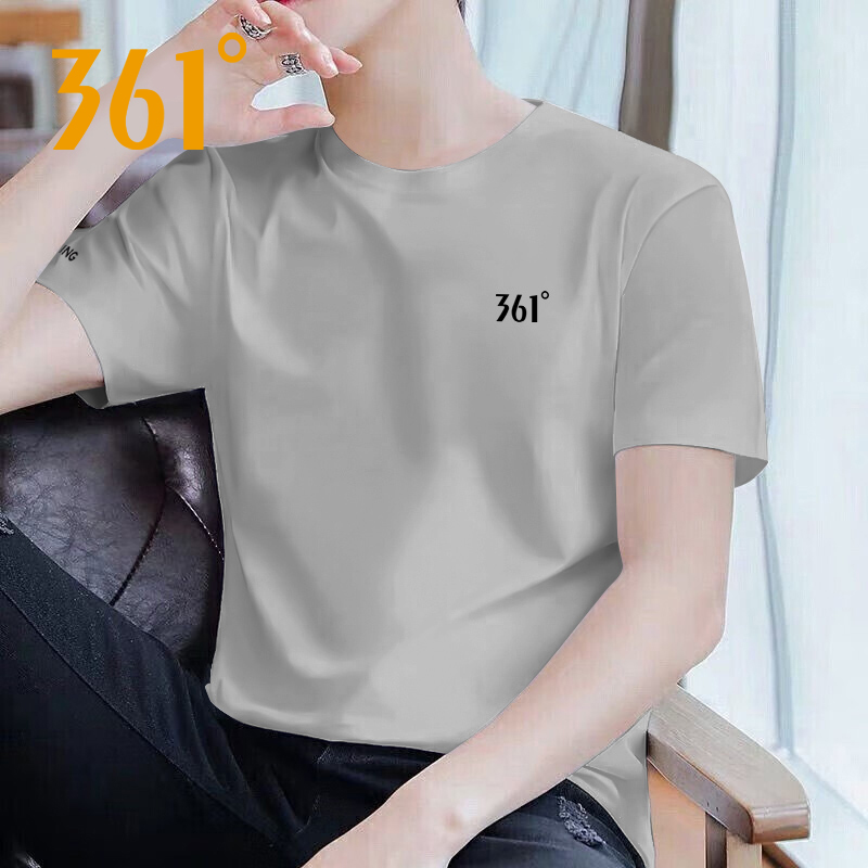 短袖白色361°男T恤衣服