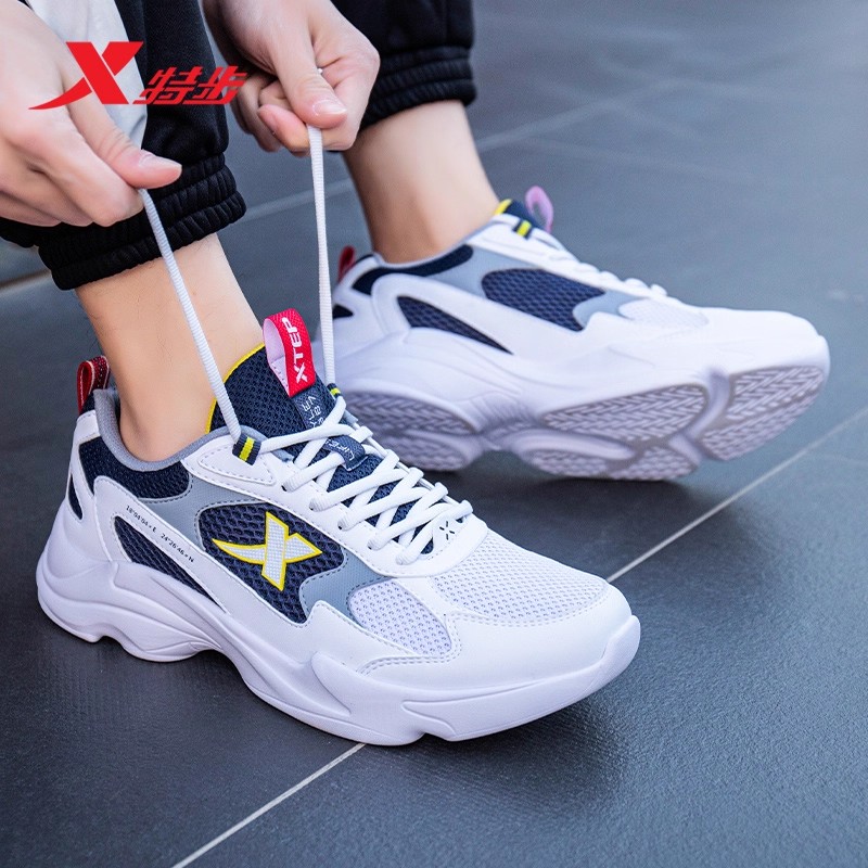 特步女休闲鞋运动鞋跑步鞋男