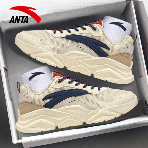 安踏休闲鞋防水保暖男正品防水