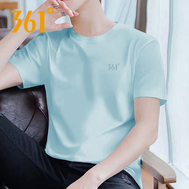 短袖白色361°男T恤衣服