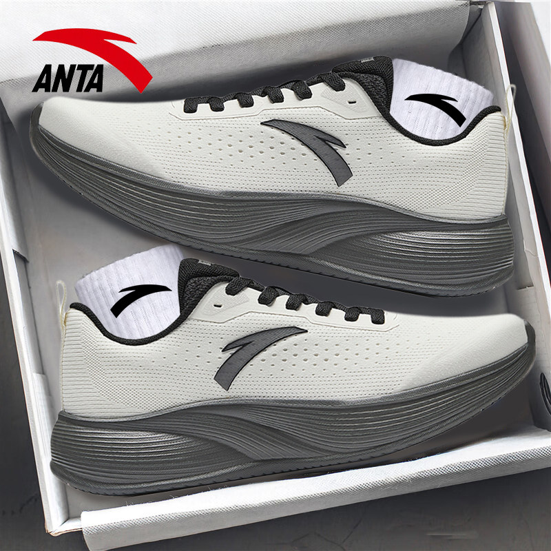 安踏凌空跑步鞋男鞋夏季新品男士轻便运动鞋官方旗舰休闲慢跑鞋男