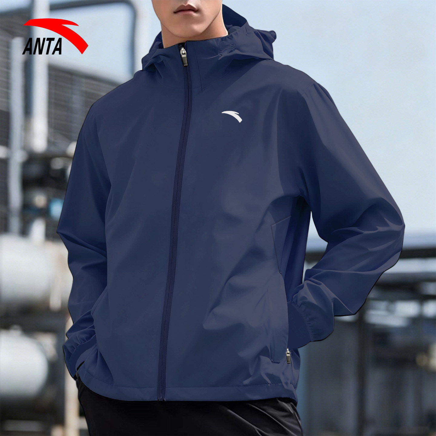 安踏外套男士2026秋冬季梭织运动上衣加绒保暖防风防泼水连帽夹克,运动服/休闲服装,运动茄克/外套,淘宝优惠券,粉丝福利购,淘宝优惠卷