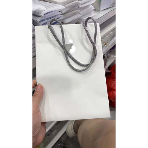 适用于华为手机店 美国果 手机纸袋华为vivo纸袋定制批发手提袋定