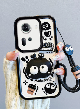 适用OPPORENO13F国际版手机壳RENO10海外版A78卡通11硅胶RENO12F全包边A98防摔A1X保护套A79 5G女款A58潮男A2