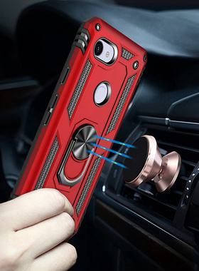 韩格适用于谷歌Pixel3a XL手机壳Pixel 4A指环磁吸铠甲7PRO硅胶保护壳5XL情侣网红小清新6PRO潮壳女款防摔潮