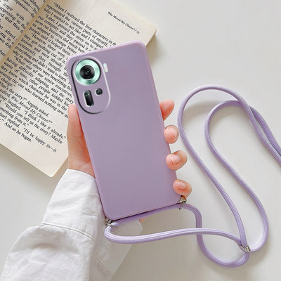 OPPORENO11F硅胶卡通硅胶斜挎绳
