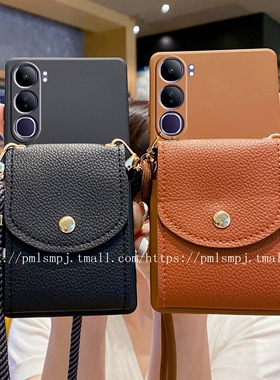 简晴适用于VIVOY21D手机壳Y29 4G斜挎Y19S零钱包Y78多卡位卡包Y31防摔Y36全包边Y35保护套Y16情侣Y04清新Y27S