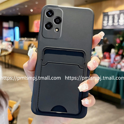 适用荣耀200LITE手机壳honor 90插卡X9C卡包MAGIC6PRO全包边POWER畅享80卡通X8A硅胶X9B可刷卡X7防摔X50保护