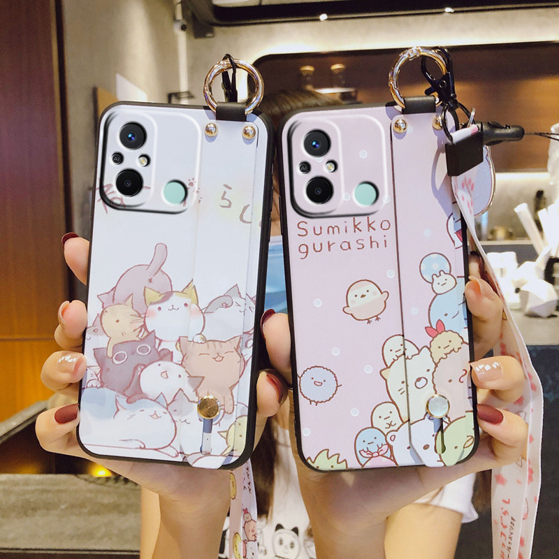 红米12C硅胶卡通情侣防摔