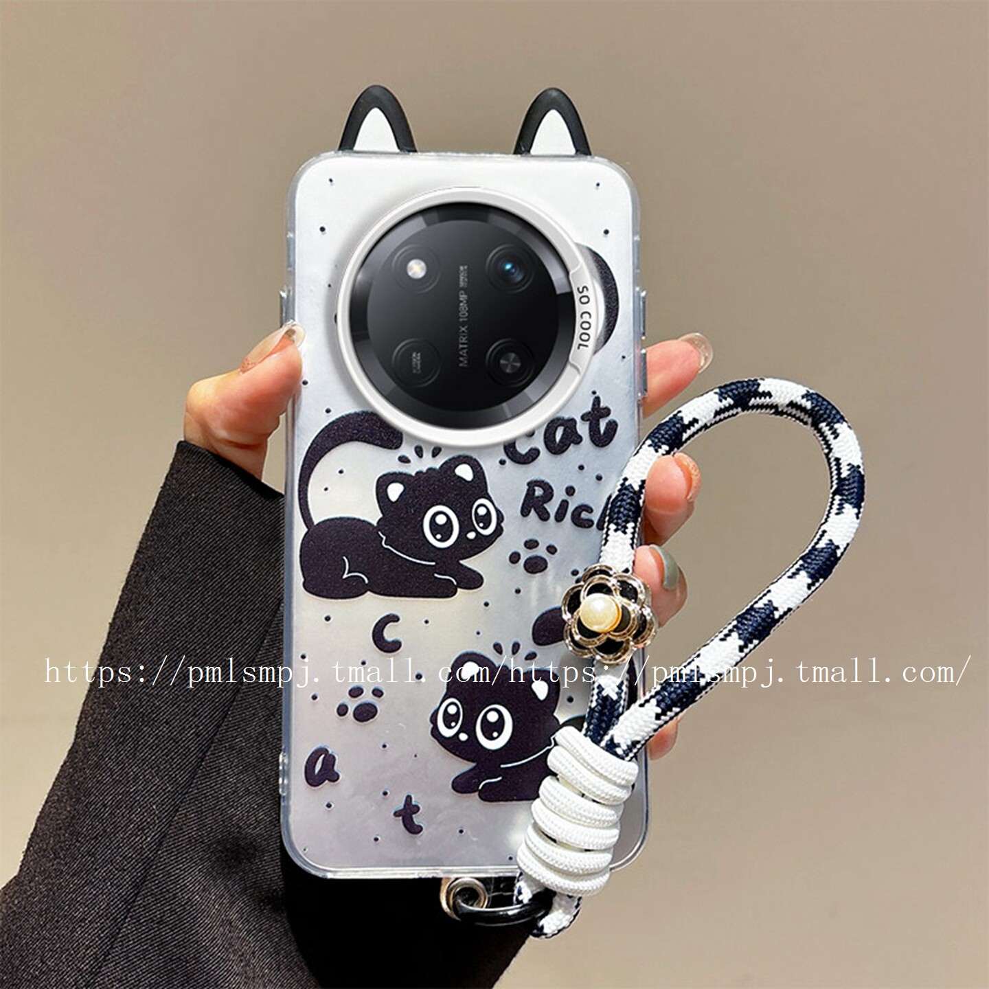 华为荣耀X9C手机壳耳朵挂绳