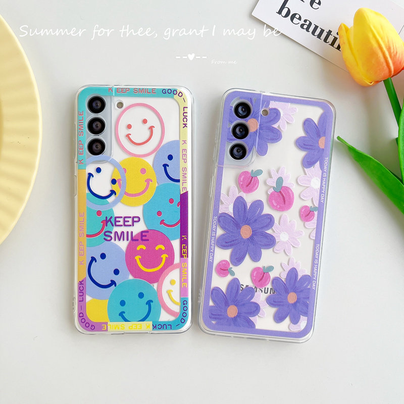 适用三星S6 ULTRA手机壳S22+防摔A55保护套S21FE全包边S23FE卡通A54硅胶M34磨砂A56浮雕S25 Edge女A24潮A17