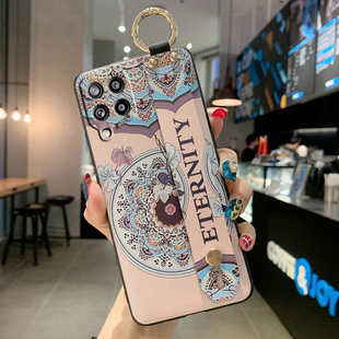 Edge保护套A53浮雕A24可爱 S25 适用三星M33 5G手机壳A17卡通硅胶A16情侣A55腕带A34全包边磨砂m34防摔A54女款