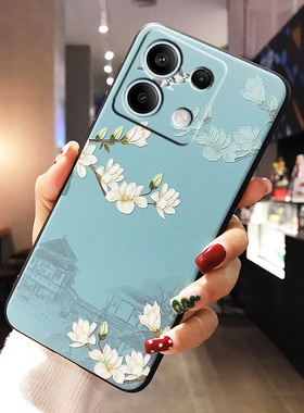 简晴适用于小米17PROMAX手机壳15TPRO卡通硅胶14T 5G情侣磨砂13LITE全包边POCOC85浮雕M7 PLUS防摔保护套C75