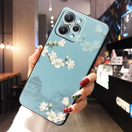 适用小米13TPRO红米NOTE15手机壳15TPRO磨砂POCO C65浮雕NOTE13PRO保护14C全包C85边TURBO防摔5G卡C75通X7PRO