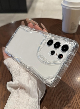 适用三星S23 ULTRA手机壳A14 5G全包A34保护套A54气垫防摔S22+硅胶S24透明A23情侣网红A13 4G卡通S21磨砂A55