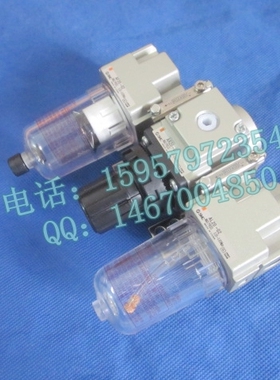 SMC原装正品 AC3000-03气源处理器 AC3000-03D三联件空气过滤器