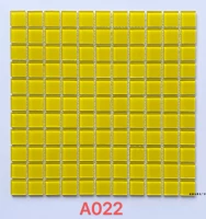 A022 желтое хрустальное стекло