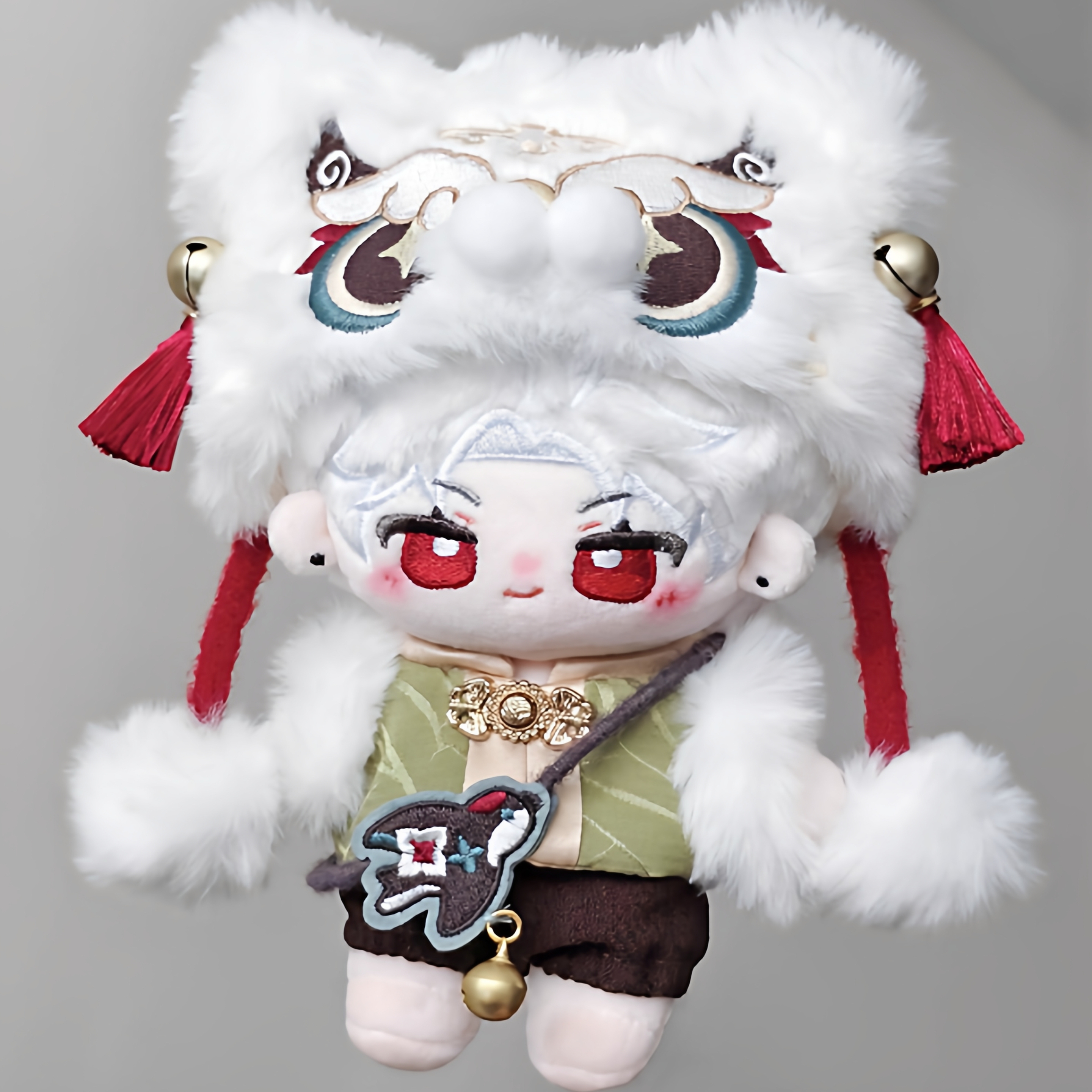 萌遇时光瑞雪颂冬系列异色款 10cm棉花娃娃拜年服无属性可爱娃衣