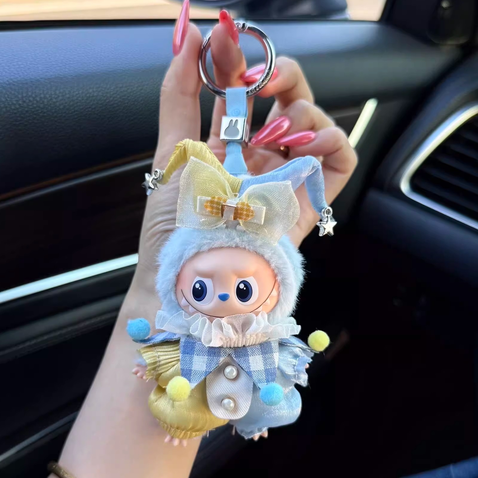 新款4.0迷你版拉布布小丑娃衣mini版四代心底密码labubu衣服着替