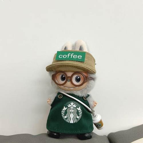 【原创】拉布布四代4.0娃衣套装10cm娃娃衣服Labubu玩偶着替