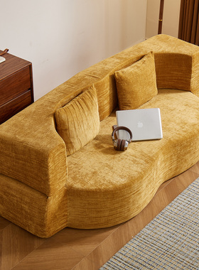 真空压缩沙发Compression sofa小户型2025新款客厅中古风沙发床