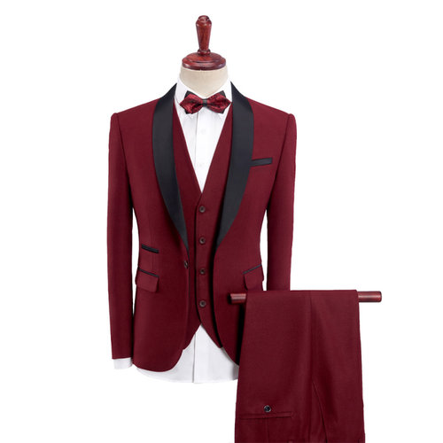西服三件套2026 men's fashion three-piece formal blazer suits