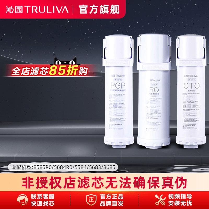 沁园净水器滤芯8585活性炭净饮机