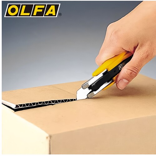 OLFA自动回弹安全开箱刀SK-4