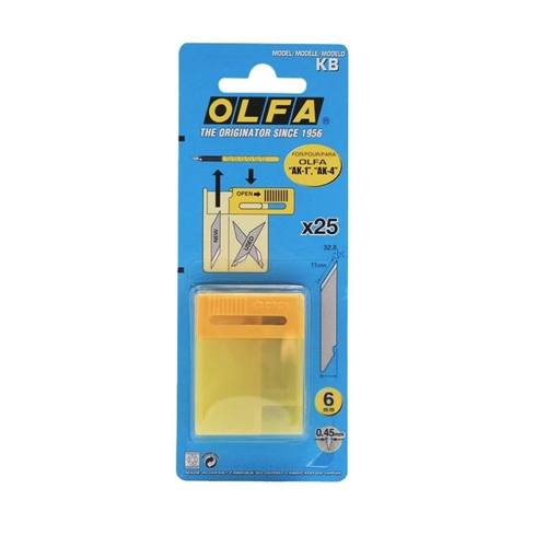 日本6mm雕刻刀片KB25片爱利华